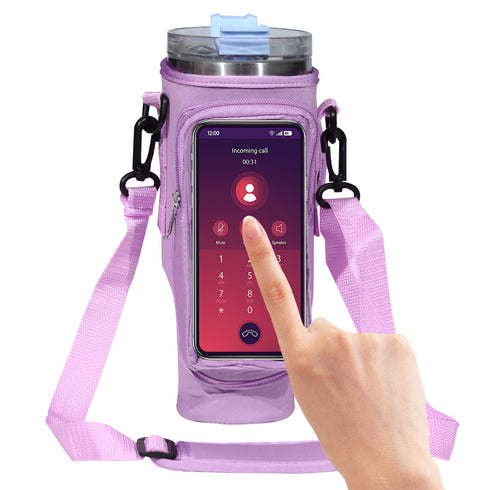 40oz Cup Cover Transparent Touch Screen tumbler cover Neoprene kitchen gadgets